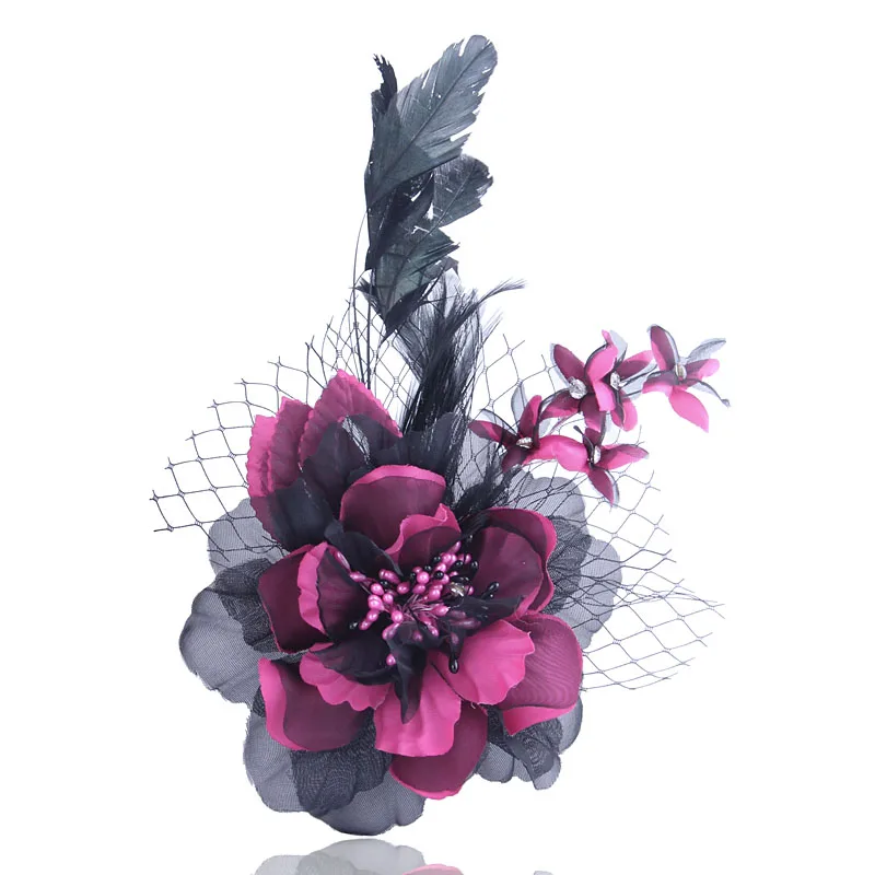 Классическая Женская Брошь из высококачественной ткани булавки цветочные броши