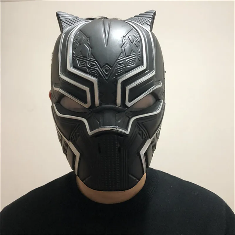 Black Panther Masks Captain America Civil War Roles Cosplay Plastic