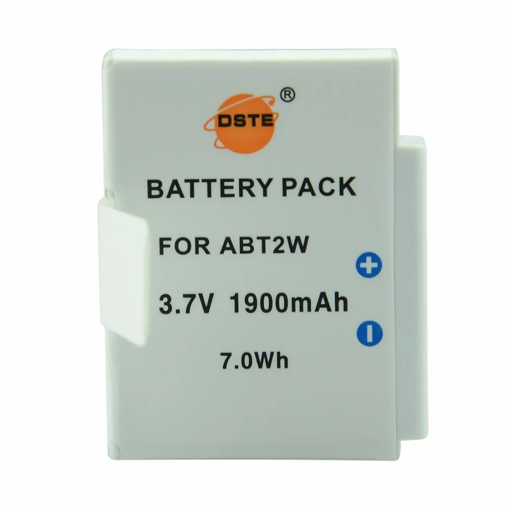 DSTE ABT2W Rechargeable Battery for Ultra Flip Video UltraHD 8GB 4GB