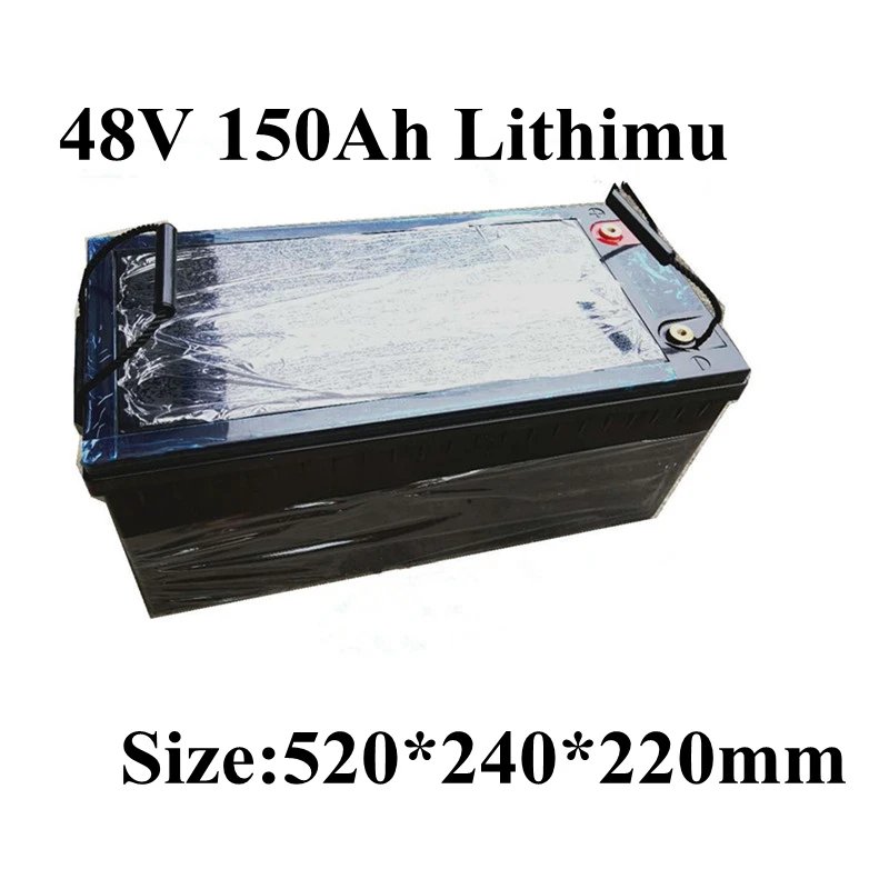 

48v 150AH Li-ion Lithium Replace Power Wall Battery 7kwh for Solar System Backup RV EV Inverter + 15A Charger