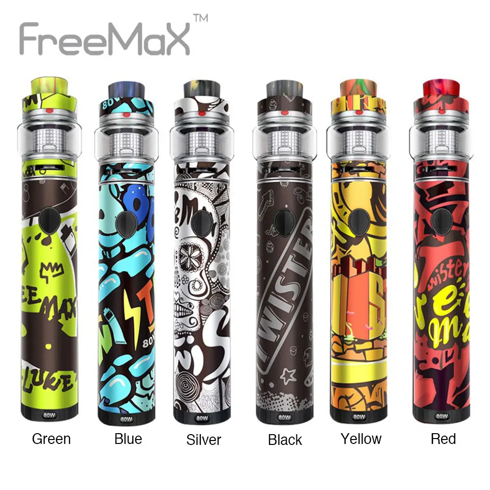 

Original 80W Freemax Twister Kit with 2300mah Battery & Fireluke 2 Tank 2ml/5ml Vape Pen Kit E-cigs Vs Endura T20-S/THC Tauren