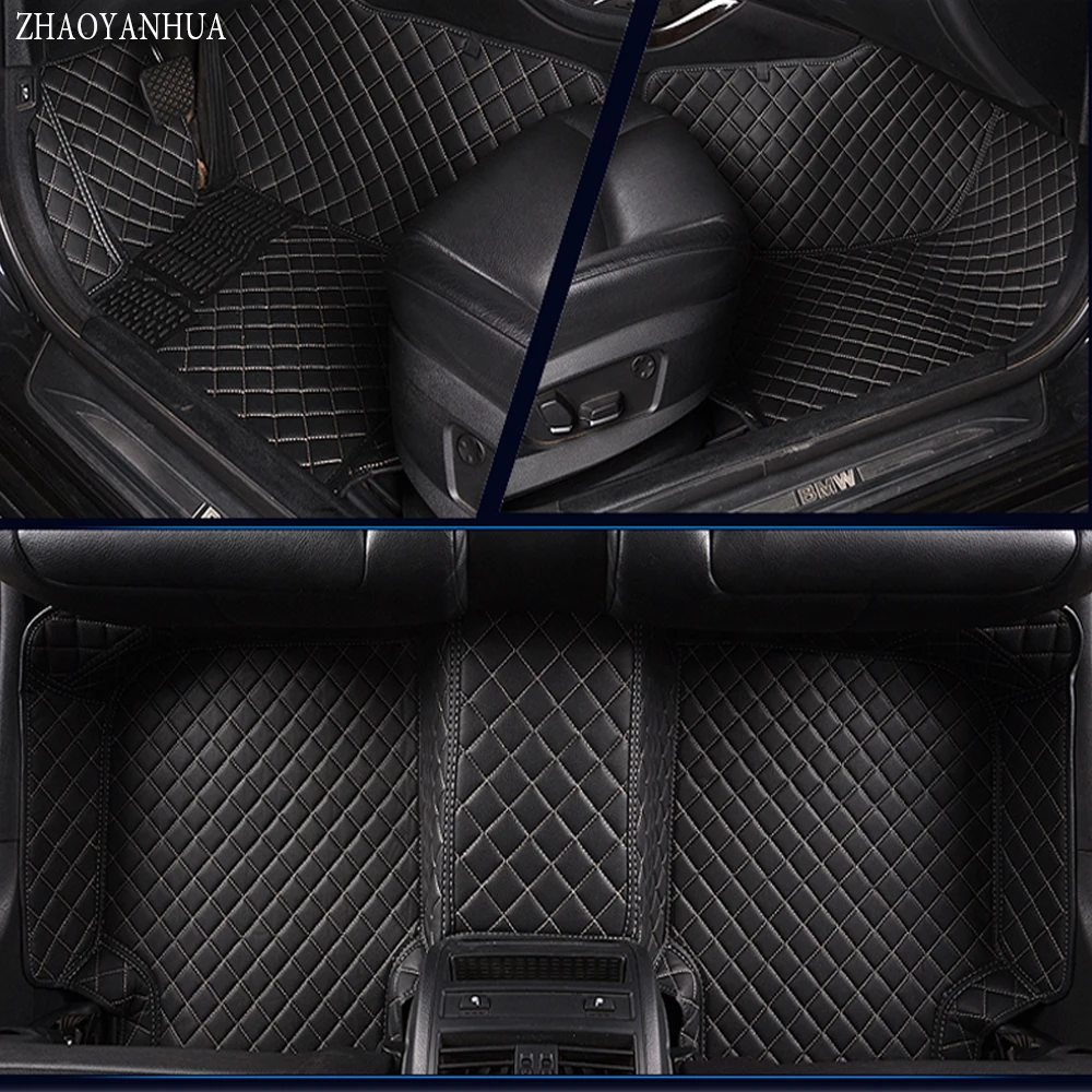 

ZHAOYANHUA Car floor mats for Buick Enclave Encore Envision LaCrosse Excelle GT XT 5D car-styling carpet floor liner