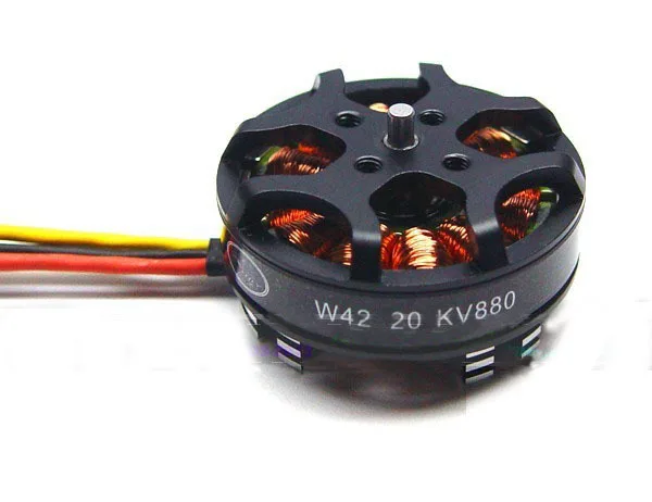 

HengLi W42-20 W4220 880KV 3S 250W бесщеточный мотор Мультикоптер