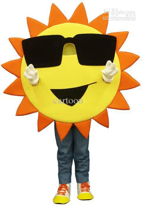 2014 Cartoon Character Adult Sunflower Dress cosplay Halloween Party Costume | Тематическая одежда и униформа