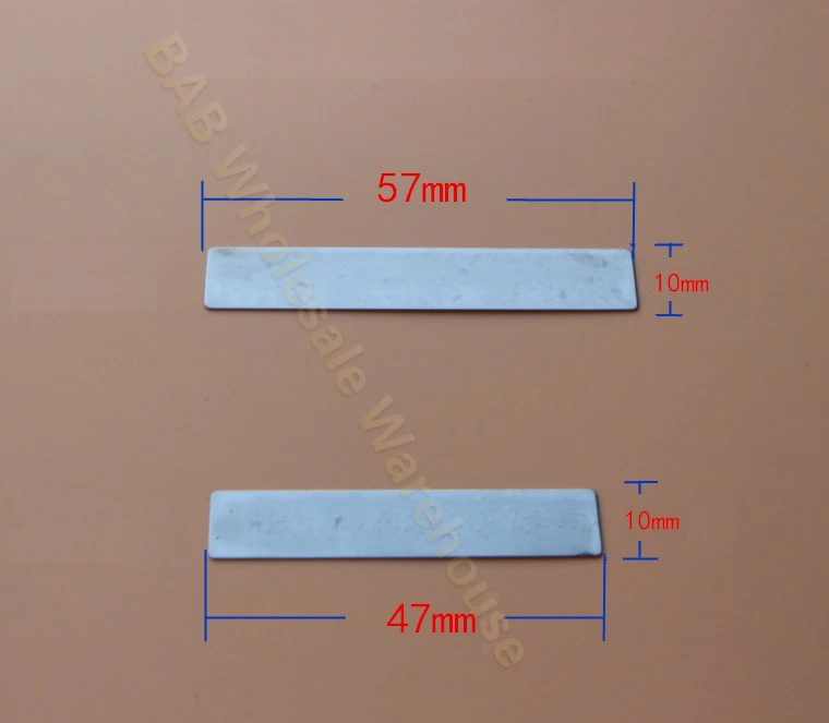 10 шт./партия клапанная пластина для клапаны компрессора 47*10 57*11 мм шрапнель прокладка воздушный компрессор запасные части бумаги