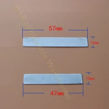 10 шт./партия клапанная пластина для клапаны компрессора 47*10 57*11 мм шрапнель прокладка воздушный компрессор запасные части бумаги