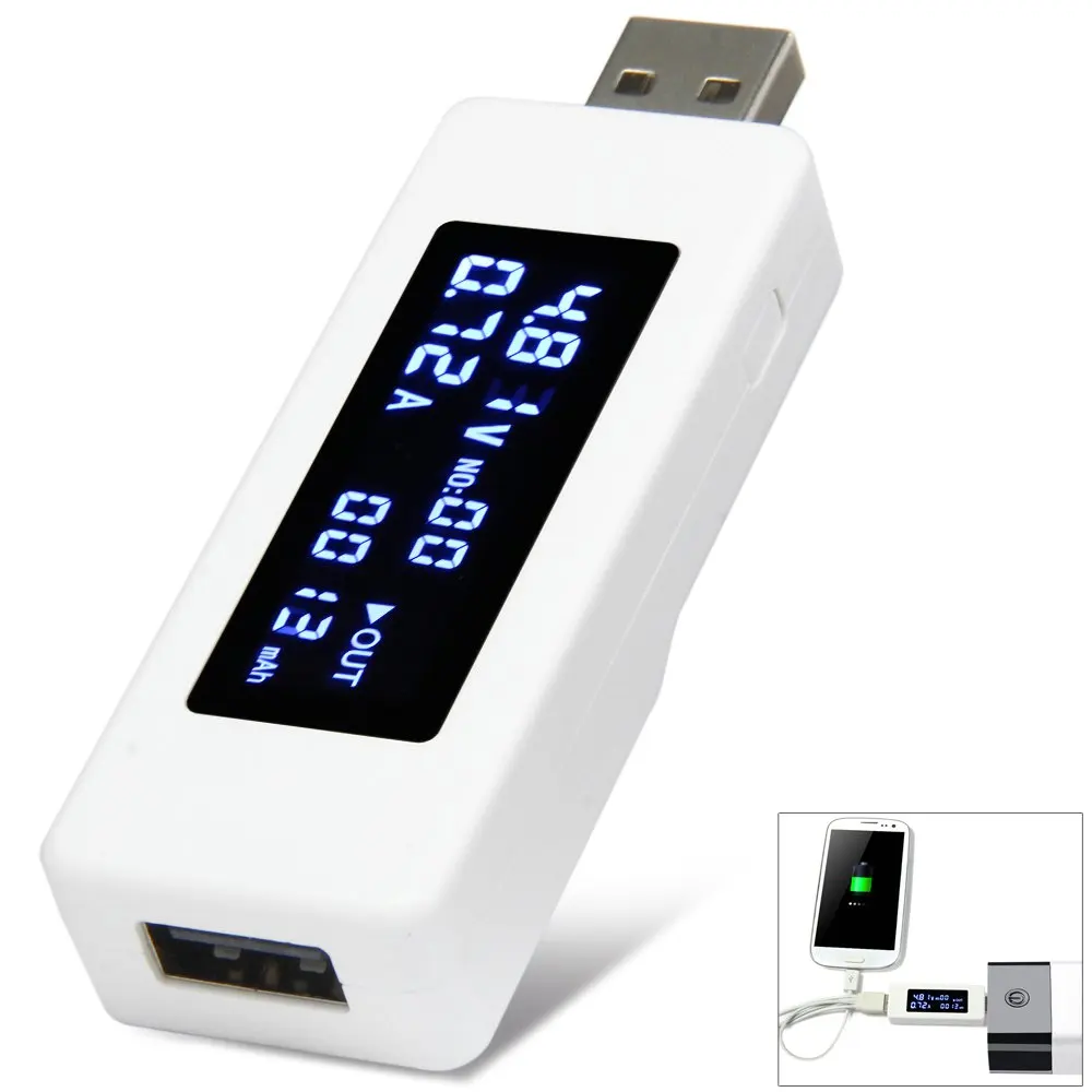 KCX 045 LCD Current Voltage Detector Battery Capacity Tester for Mobile