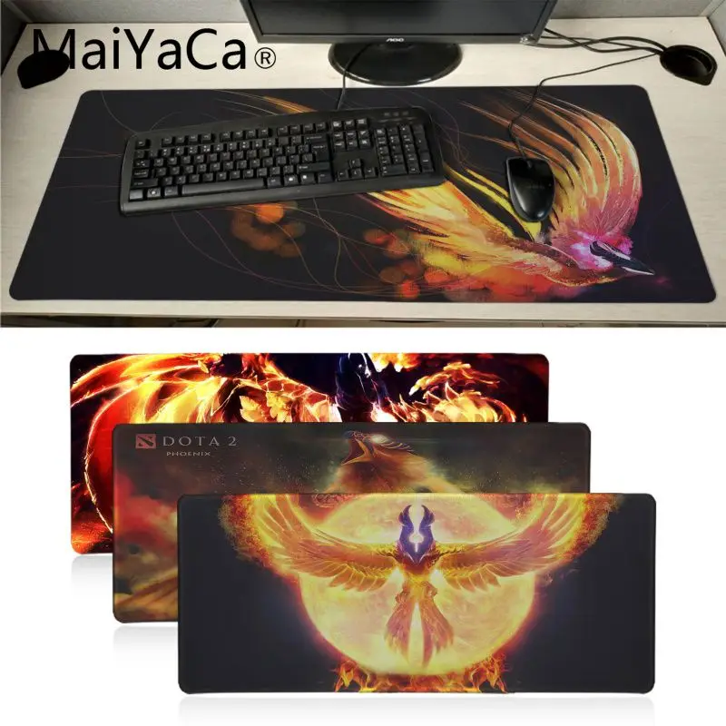 Винтажный коврик для мыши Maiyaca Cool dota 2 Phoenix игровые коврики геймеров Notbook