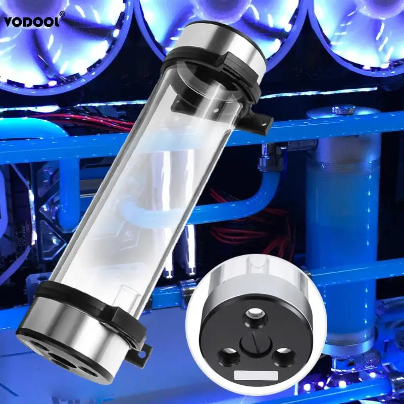 Цилиндрический резервуар для воды с резьбой G1/4 234 мм|cooling kit|water cooling kitwater |