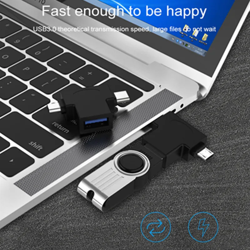 Кабель адаптер On The Go 2 в 1 Micro Тип usb C до USB 3 0 OTG конвертер для samsung Galaxy S10 S9 мобильных