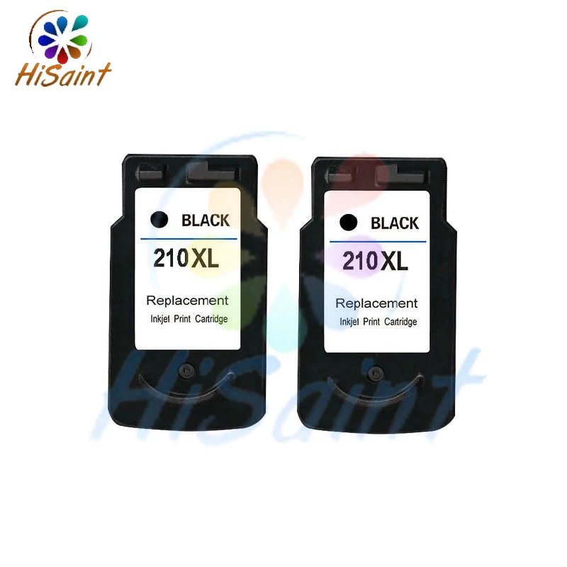 2017 [Hisaint] 2xPG210 Black for Canon Ink Cartridge Refill PIXMA MP240 MP280 MP250 MP495 MX360