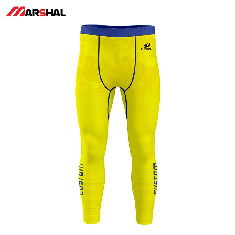 

Customized Men Running Tights Pant Gym Yogo Pants Long Trousers Compression Running Leggings Sportswear Jogging Elastic Pants