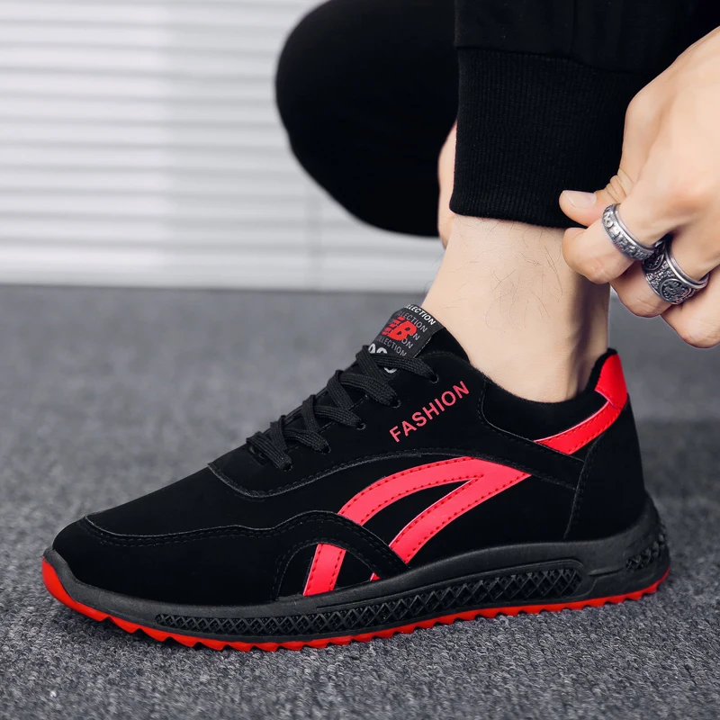 

2018 High Quality Men Shoes Breathable Casual Designer Fashion Luxury Flat Sneakers Male Vulcanized Shoes Sapatos Casuais Homens