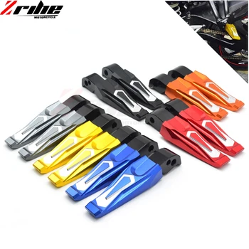 

cnc aluminum motorcycle rear passenger Foot Pegs pedals Footrests For Yamaha TMAX 500 TMAX 530 T-MAX500 T-MAX530 T MAX 500 530