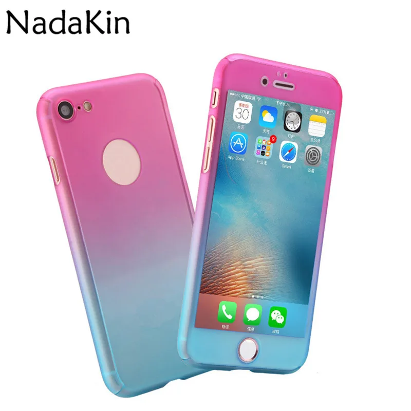 Жесткий Чехол для iPhone X 8 7 6 6S Plus 5 5S SE с защитой от царапин и пыли на 360 градусов |