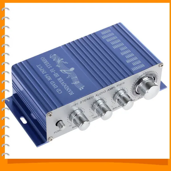 Cheapest! Hi Fi 12V Mini Auto Car Stereo Amplifier 2 Channel Audio