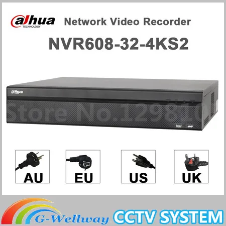

Original egnlish version dahua NVR NVR608-32-4KS2 32 Channel Ultra 4K H.265 Network Video Recorder NVR608-32-4KS2