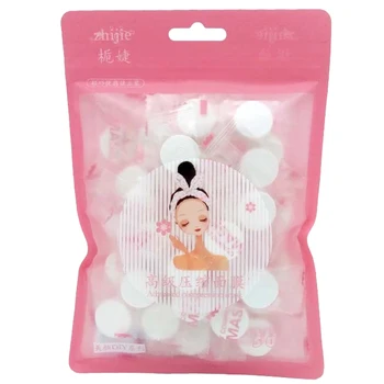 

Cute Candy Shaped 50Pc/Pack Pro Compressed Natural Facial Mask Cotton Facial Mask Sheet DIY Makeup Face Cleaning Care Tools