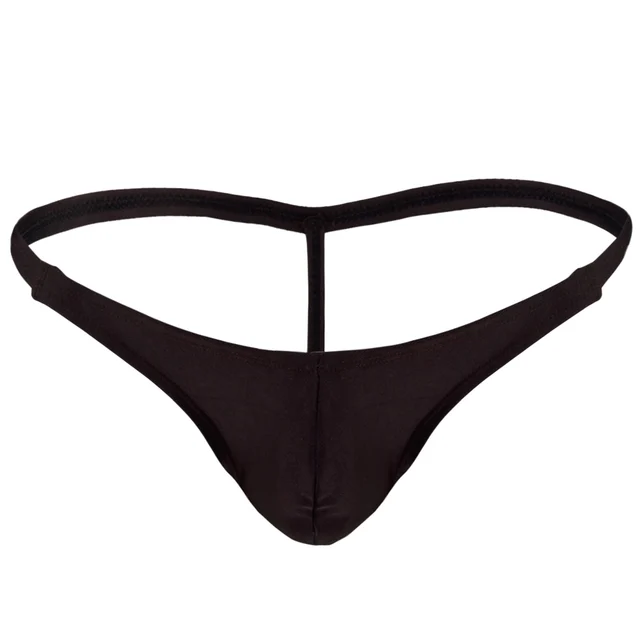 Swimwear Men G string bikini swimsuit Sretchy Thong Briefs Bottoms side