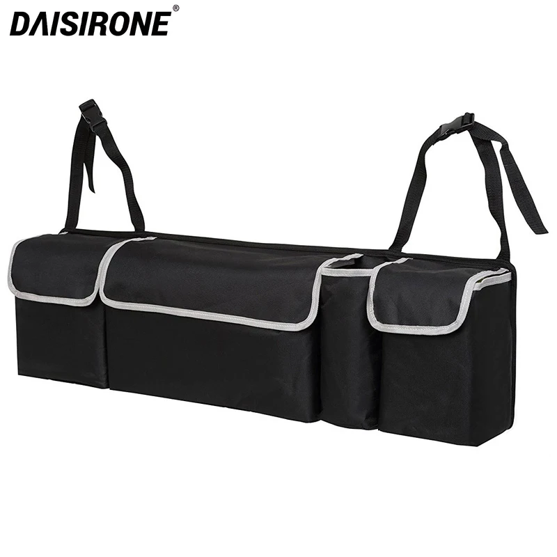

Car Trunk Organizer Backseat Storage Bag High Capacity Multi-use Oxford Cloth Car Seat Back Organizers For Car SUV Hatchback