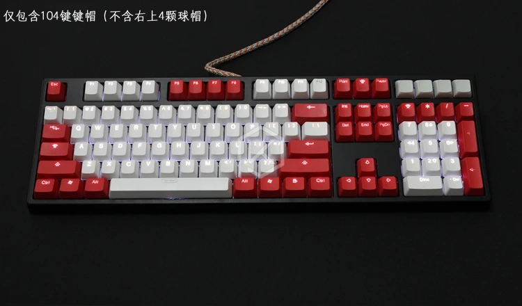 Taihao abs двойные колпачки для ключей для diy игровой механической клавиатуры с подсветкой колпачки oem профиль светильник