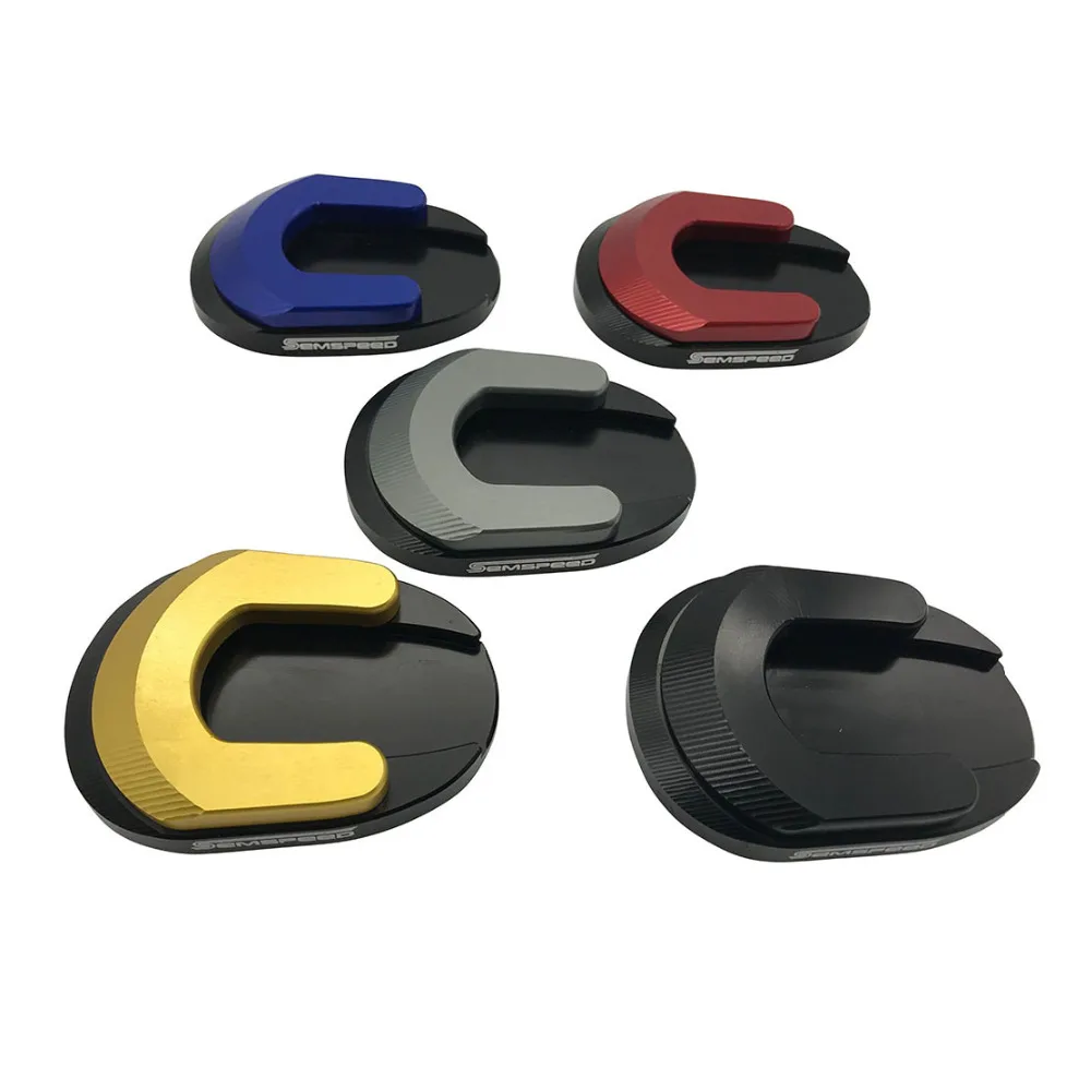 

Side Stand Protector For Honda Forza300 Forza250 Forza125 MF13 2018 Motorcycle Accessories Kickstand Stand Extension Pads Plate