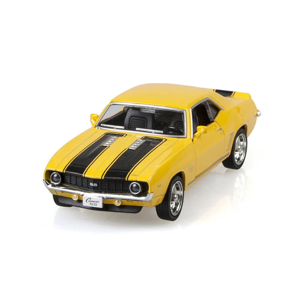 Camaro SS модель автомобиля из желтого сплава 1/36 детские игрушки Литые металлические