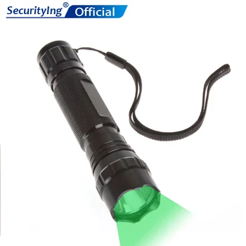 

SecurityIng 300LM 501B Outdoor Flashlights Green LED Light 18650 Flashlight Torch for Outdoor / Camping / Daily Lighting