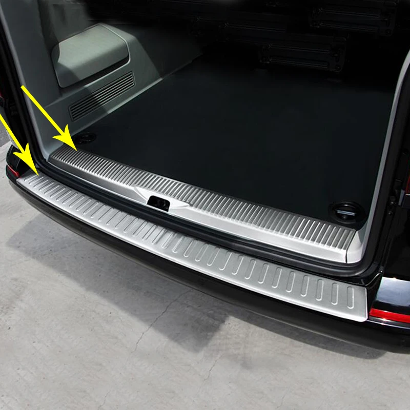 Автомобильный бампер из нержавеющей стали для VW Transporter (T6) Caravelle 2018|Хромирование| |