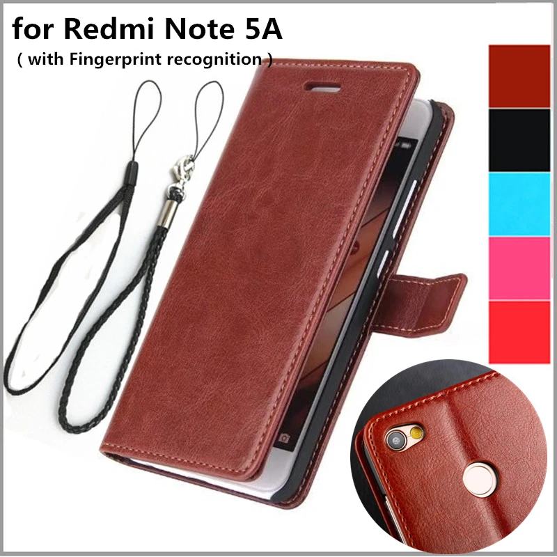 

case for Xiaomi Redmi Note 5A pu Leather fip Case card holder cover case for Redmi Note 5A Prime holster coque fundas pouch