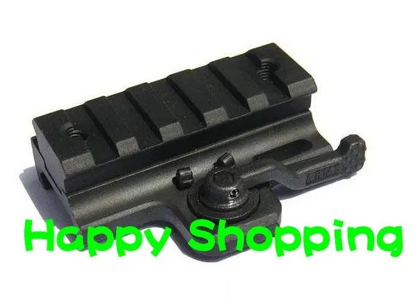 

Tactical quick release riser 20mm picatinny and weaver rail scope mount for hunting