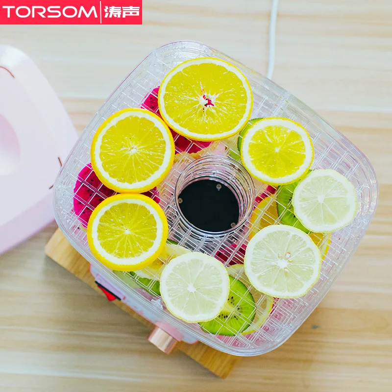 5 Layer Home Plastic Food Dryer Vegetable Meat Fruit Small Household Air Dryer Electric Dehydrator Food Drying Machine