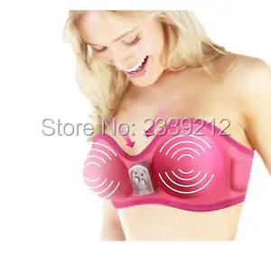 

Breast enlargement Health care beauty enhancer Grow Bigger Magic Vibrating massage bra & breast head massager vibrators device