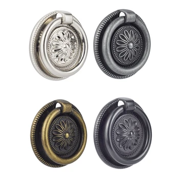 

2PCS European drawer antique pull ring small handle 54*13mm Drawer/closet/cabinet handle