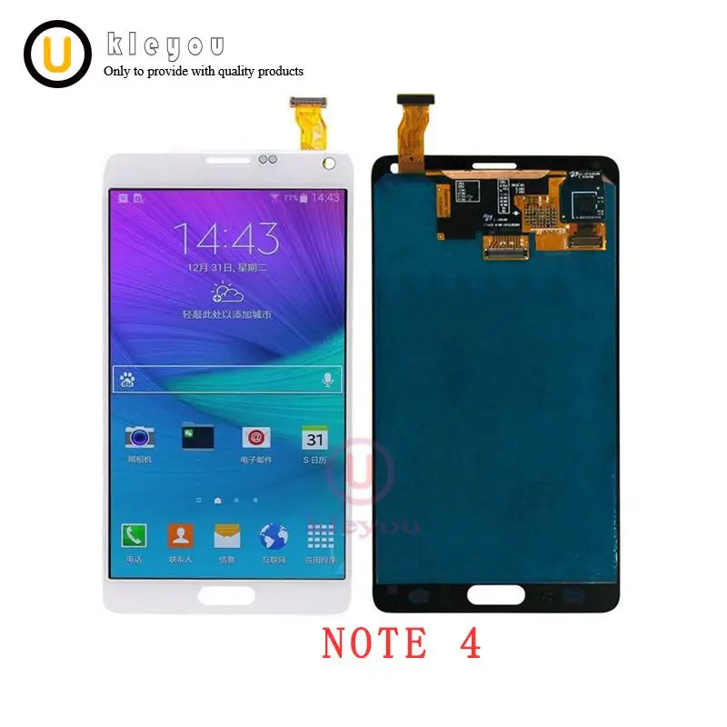 

Tested Display Original OEM LCD 5.6'' For Samsung Galaxy Note 4 N910 N910A N910F N910H Touch Screen Digitizer Assembly