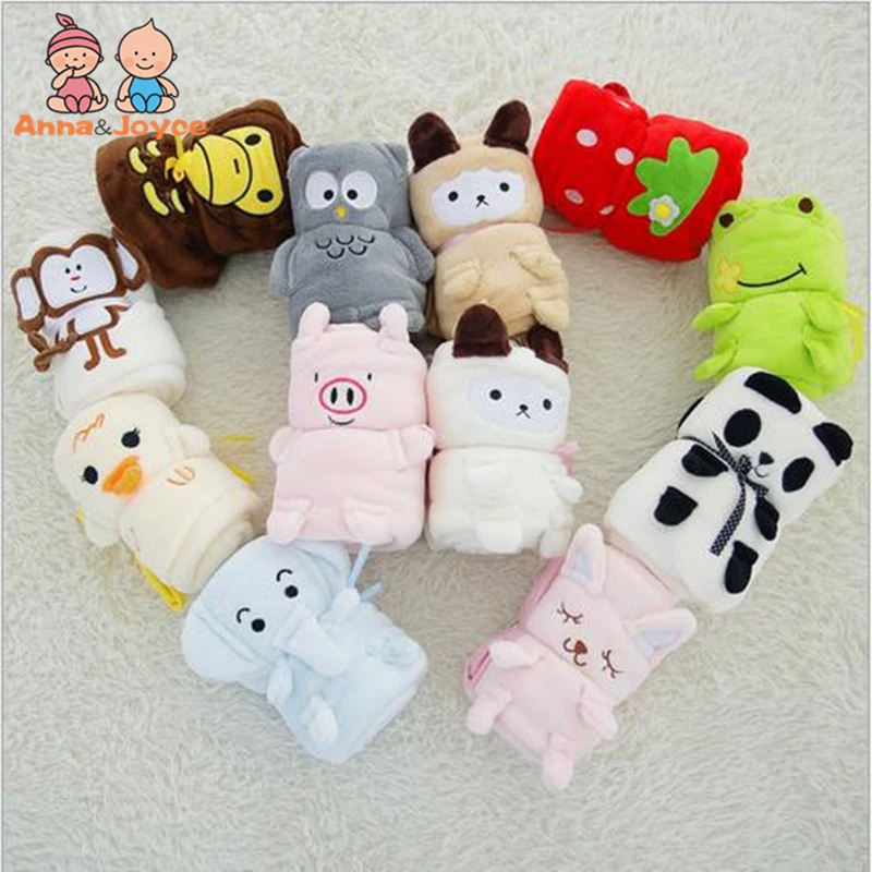 

The New Cartoon Animal Blanket Air Conditioning Coral Nap Blanket Children Blanket TRQ1253