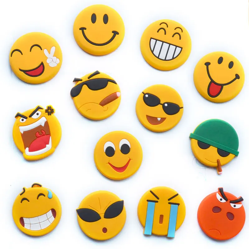 Whiteboard Magnets Fridge Magnets Smiley face Display Notice Board 3cm PACK OF 8 