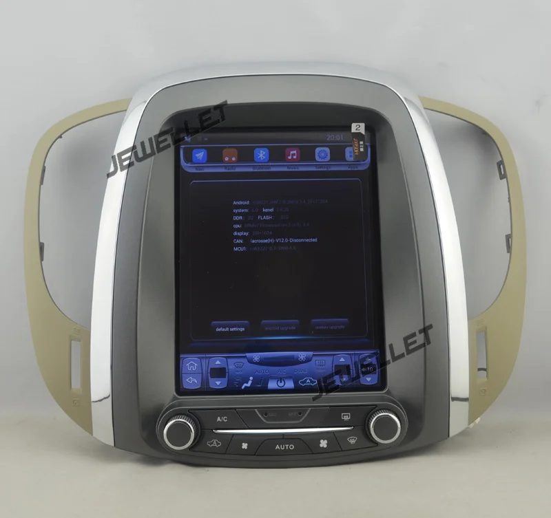 Best 10.4" tesla style vertical screen Octa core Android 8.1 Car stereo GPS navigation for Buick Lacrosse 2010-2013 11