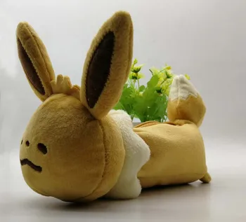

Center Original stuffed Yurutto Eevee Pencil Pen Bag Pencil Cosmetic Makeup Bag Japan