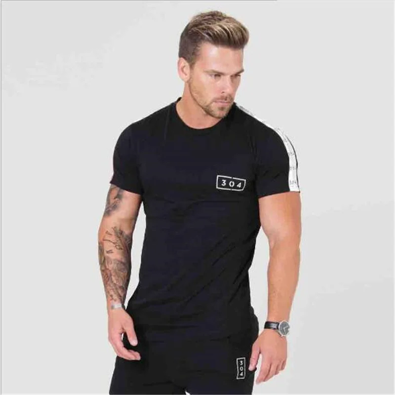 2018 Newthe Mens Gyms T shirt Crossfit Fitness