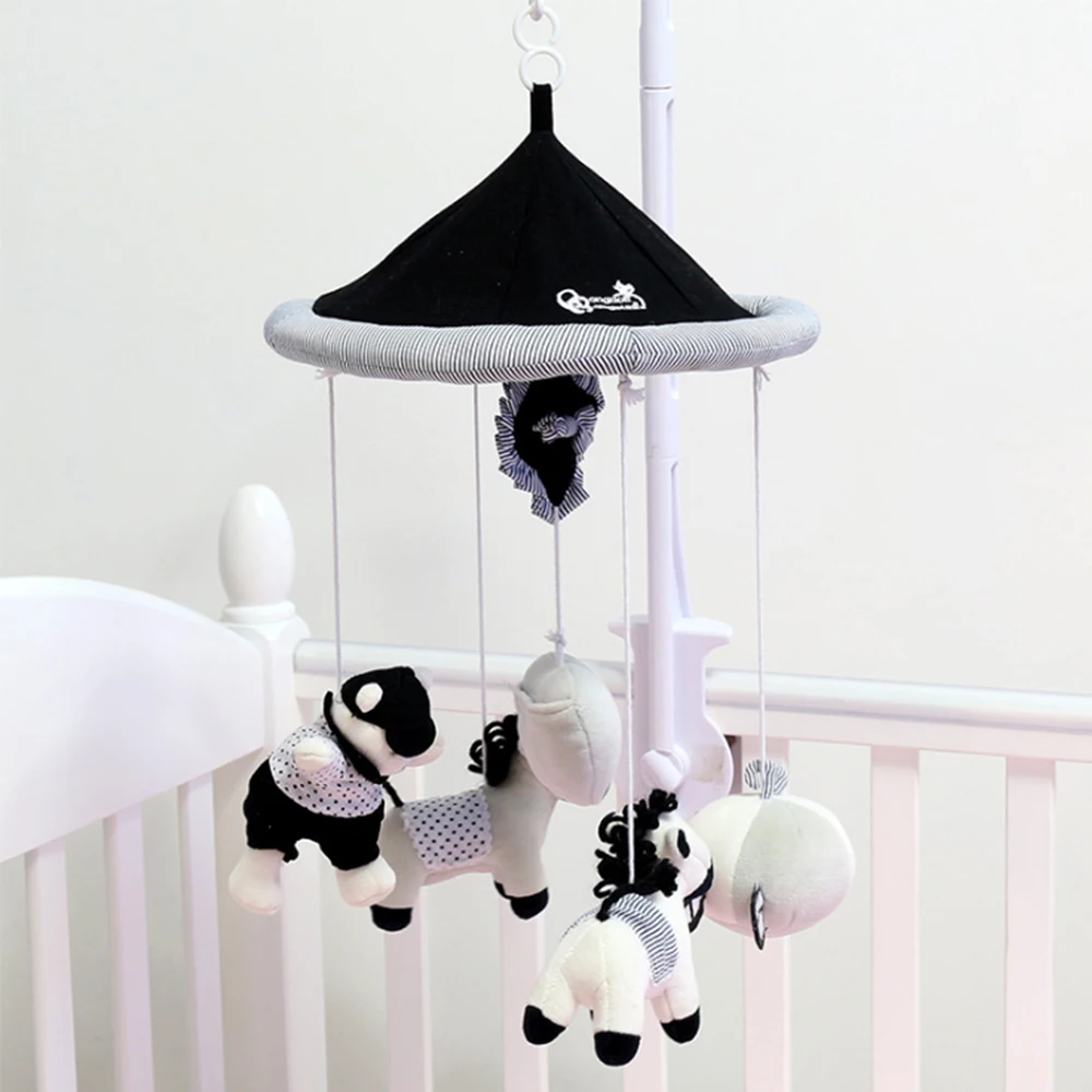 

Baby Bed Bell Toys Rattles Mobile 0-12 Months Infant Intellectual Development Toy Kids Room Bed Hanging Decor Baby Rattle Toys