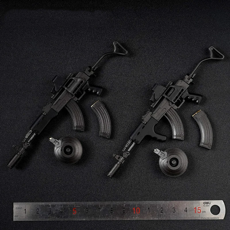 Minitoys 1//6 Scale AKM AK47 AK74 Detachable Metal Model for 12/" Action Figure