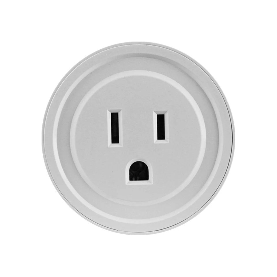 США мини Smart Plug розетка работает с Amazon Alexa Google Home IFTTT, не требуется концентратор, Wi-Fi включен пульт дистанционного управления