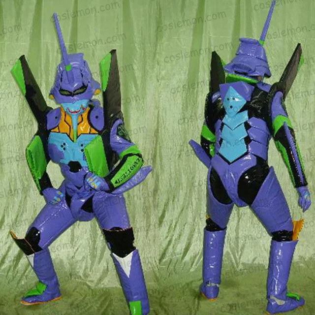 Neon Genesis Evangelion Eva Unidad 01 Cosplay Traje Uniforme De