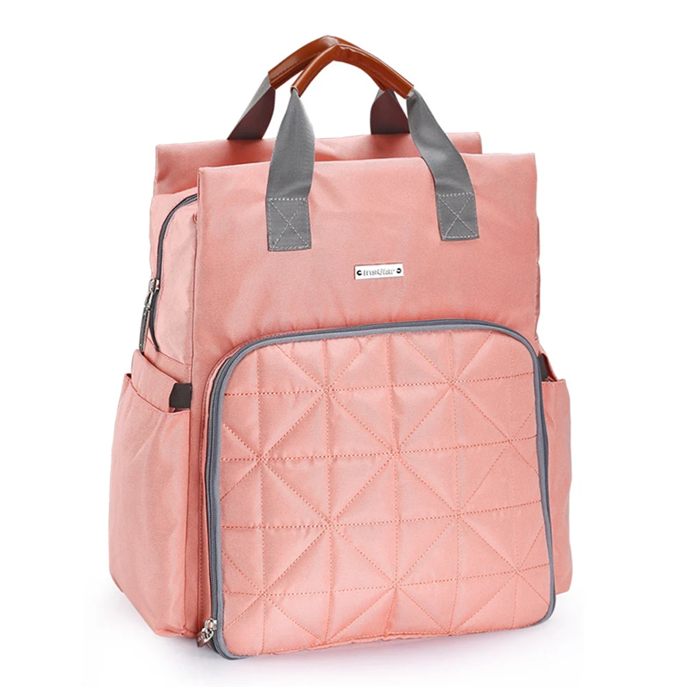 

Waterproof Maternity Nappy Mummy Large Capacity Travel Multifunction Washable Nursing Multi Pocket Backpack Diaper Bag Baby Care