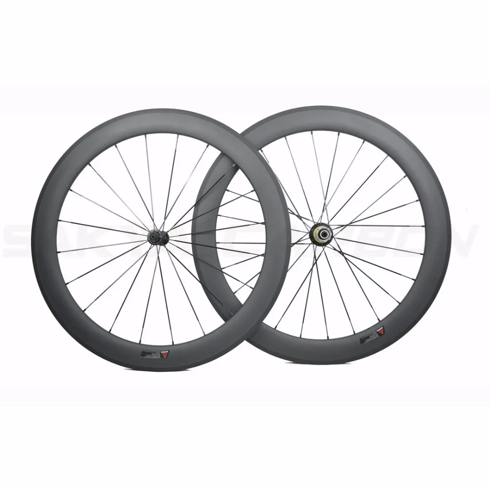 Карбоновые колёса с керамическим подшипником Powerway R36 24/30/35/38/45/50/60/88