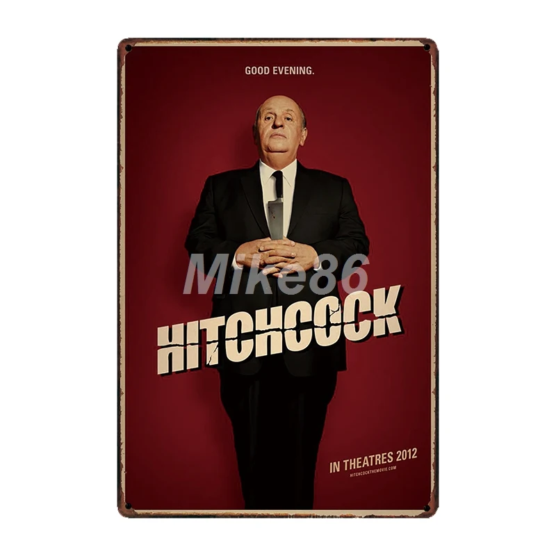 [Mike86] Alfred Hitchcock птица металл плакат ретро искусство стены дома Винтаж Олово знак украшения FG-222 - Цвет: SA 2148