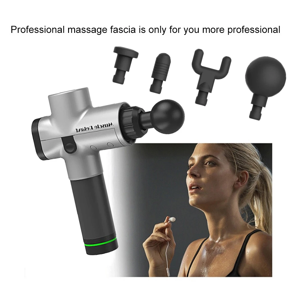 

Muscl Massager Gun phoenix 3200r/min Professional Percussion Therapy Body Massager Electric Vibrating Relax Muscle Tools