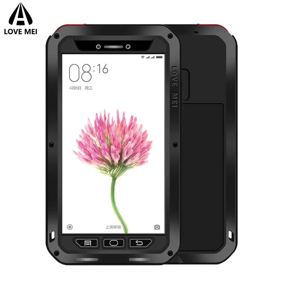 

Love Mei Metal Armor Case For Xiaomi Mi Max Cover Powerful Aluminum Shockproof Waterproof Case For Xiaomi Max (6.44 inch) Cover