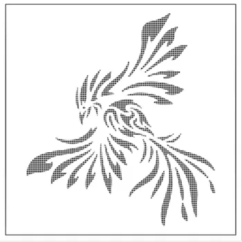 

1PC Animal Phoenix Shaped Reusable Stencil Airbrush Painting Art DIY Home Decor Scrap booking Album Crafts
